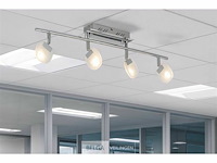 Led plafondspot – hl7164l – 5w – zilver (x2) - afbeelding 3 van  5