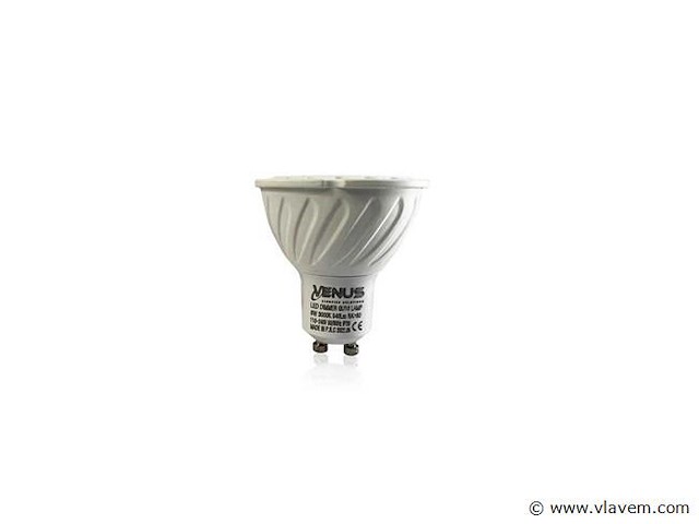 Led-pot gu10 – 6w – dimbaar – 3000k warm wit – ip20 (x50) - afbeelding 2 van  4