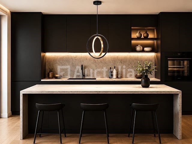 Led ring hanglamp 15w – 4000k neutraal wit - zwart/goud – ip20 – daxton-15 - afbeelding 5 van  5