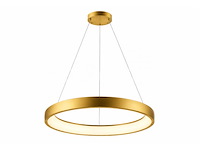Led ring hanglamp 30w – 4000k neutraal wit - rose gold – ip20 – essence-30 - afbeelding 2 van  5