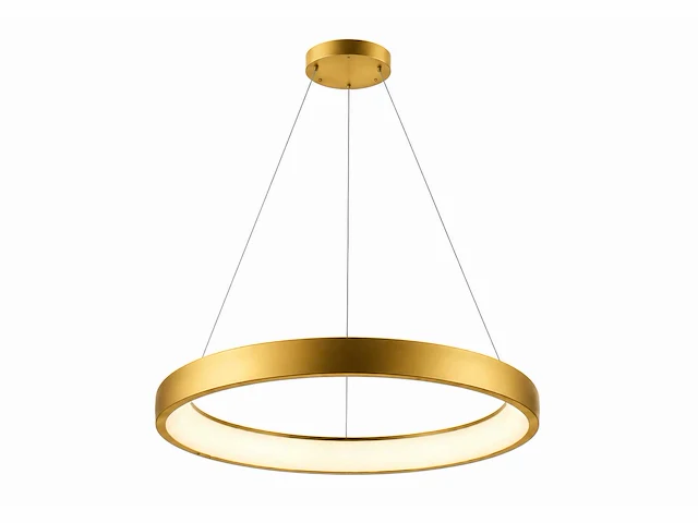 Led ring hanglamp 30w – 4000k neutraal wit - rose gold – ip20 – essence-30 - afbeelding 5 van  5