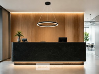 Led ring hanglamp 35w – 3cct dimbaar - zwart – ip20 – harvey-35 3cct - afbeelding 2 van  6