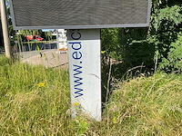 Led scherm met lichtbak op paal - afbeelding 10 van  10