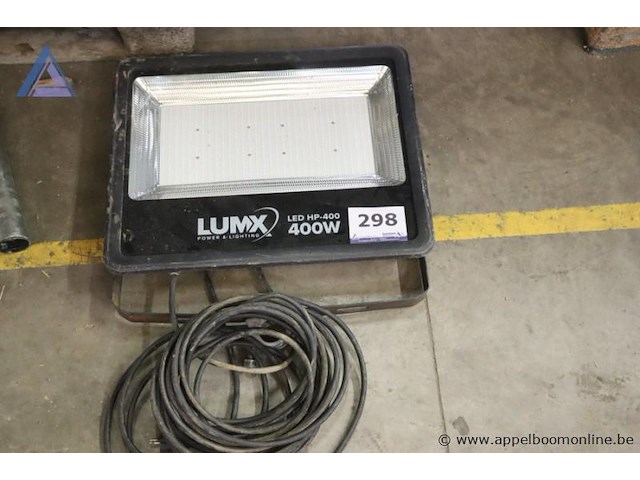 Led schijnwerper - lumx - led hp-400 400w - afbeelding 1 van  1
