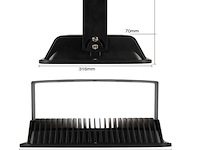 Led schijnwerper 200w – 6500k koud wit – ip65 waterdicht (x2) - afbeelding 4 van  5