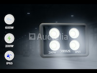 Led schijnwerper 200w – 6500k koud wit – ip65 waterdicht (x4) - afbeelding 5 van  5