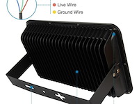 Led schijnwerper 300w – 6500kkoud wit – ip65 waterdicht (x2) - afbeelding 5 van  5