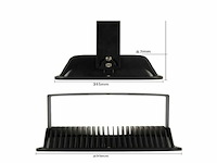 Led schijnwerper 300w – 6500kkoud wit – ip65 waterdicht (x4) - afbeelding 5 van  6