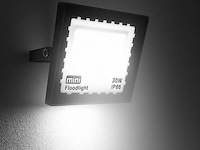 Led schijnwerper 30w mini – 6500k koud wit – ip65 waterdicht (x12) - afbeelding 2 van  6