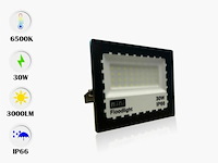 Led schijnwerper 30w mini – 6500k koud wit – ip65 waterdicht (x6) - afbeelding 5 van  6