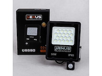 Led schijnwerper 50w met bewegingssensor – 4000k neutraal wit – ip65 (x6) - afbeelding 5 van  5