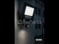 Led schijnwerper 50w – met sensor – 6500kkoud wit – ip65 waterdicht (x6) - afbeelding 1 van  5