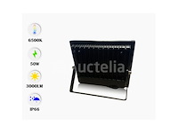 Led schijnwerper 50w mini – 6500k koud wit – ip65 waterdicht (x6) - afbeelding 3 van  5