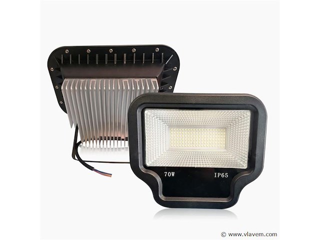 Led schijnwerper 50w – smd – 6500k koud wit – ip65 (x10) - afbeelding 3 van  4