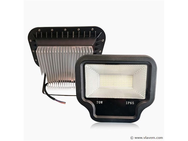 Led schijnwerper 50w – smd – 6500k koud wit – ip65 (x10) - afbeelding 3 van  4