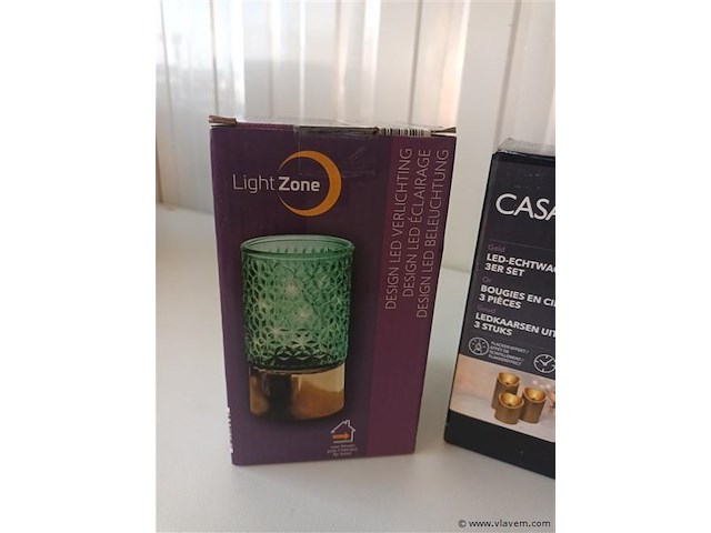 Led sfeerverlichting. 4 stuks - afbeelding 2 van  4