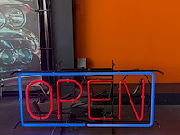 Led sign "open" - afbeelding 1 van  1