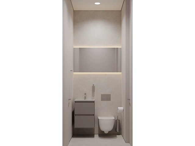 Led spiegel (1x) - afbeelding 1 van  1