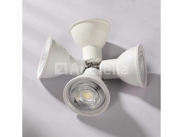 Led spot gu10 - 5w - 6500k koud wit - ip20 (x200) - afbeelding 1 van  3