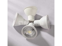 Led spot gu10 - 5w - 6500k koud wit - ip20 (x50) - afbeelding 3 van  3