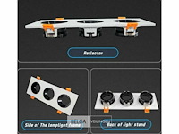 Led spot gu10 - 5w - 6500k koud wit - ip20 (x50) - afbeelding 4 van  6