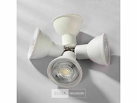 Led spot gu10 - 5w - 6500k koud wit - ip20 (x50) - afbeelding 3 van  4