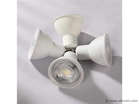 Led spot gu10 . 5w . 6500k koud wit . ip20 (x200) - afbeelding 2 van  3