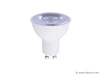 Led spot gu10 . 5w . 6500k koud wit . ip20 (x50) - afbeelding 1 van  3