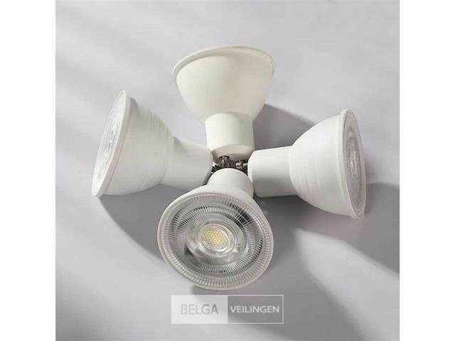 Led spot gu10 – 5w – 6500k koud wit – ip20 (x50) - afbeelding 3 van  4