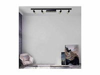 Led spot op magnetische rail 48v - 20w - zwart - bery (x4) - afbeelding 5 van  6