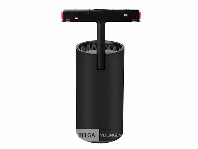 Led spot op magnetische rail 48v - 20w - zwart - bery (x4) - afbeelding 4 van  6