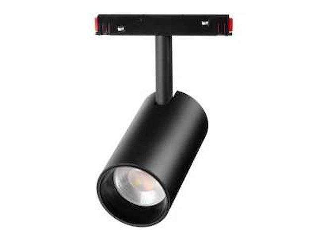 Led spot op magnetische rail 48v - 20w - zwart - bery (x8) - afbeelding 1 van  2