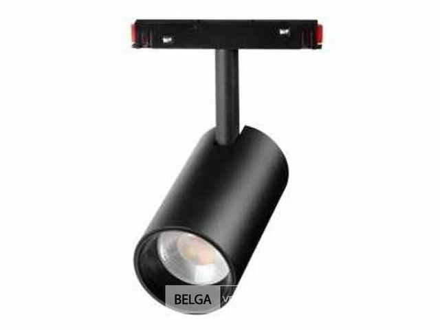 Led spot op magnetische rail 48v - 20w - zwart - bery (x8) - afbeelding 1 van  6