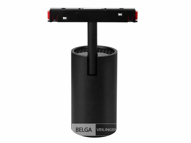 Led spot op magnetische rail 48v -10w - zwart - bery (x4) - afbeelding 4 van  7