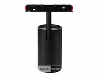 Led spot op magnetische rail 48v -10w - zwart - bery (x4) - afbeelding 4 van  7