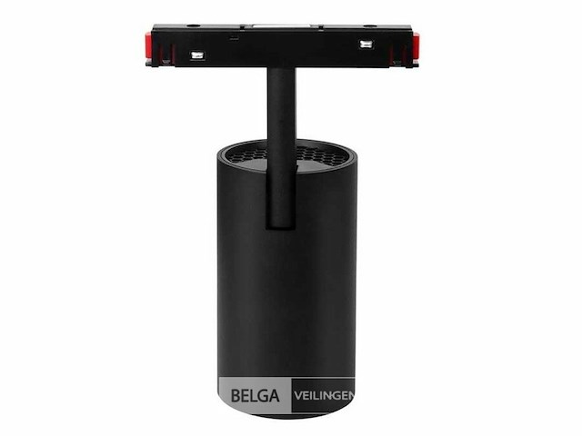 Led spot op magnetische rail 48v -10w - zwart - bery (x4) - afbeelding 4 van  7