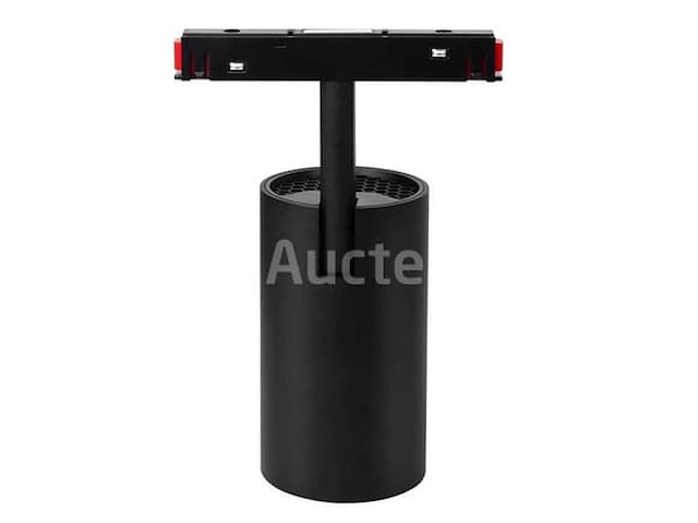 Led spot op magnetische rail 48v -10w - zwart - bery (x8) - afbeelding 3 van  6