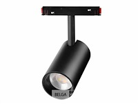 Led spot op magnetische rail 48v -10w - zwart - bery (x8) - afbeelding 3 van  7