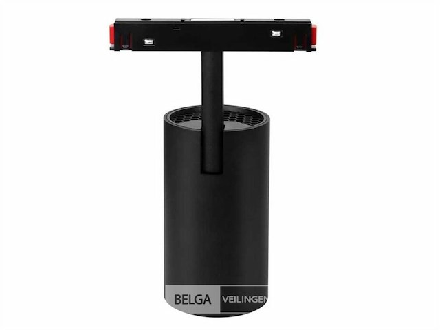 Led spot op magnetische rail 48v -10w - zwart - bery (x8) - afbeelding 4 van  7