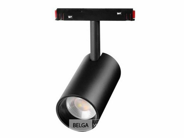 Led spot op magnetische rail 48v -10w - zwart - bery (x8) - afbeelding 3 van  7