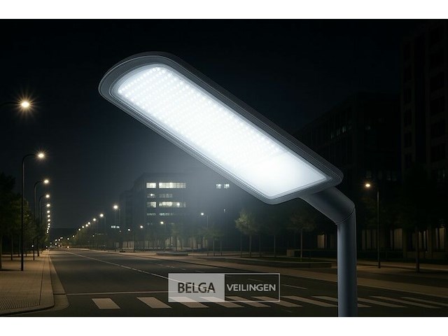 Led straatverlichting 200w – 6500k koud wit – ip65 waterdicht (x3) - afbeelding 1 van  7