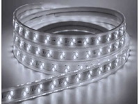 Led strip 25m – blauw & koud wit – ip65 waterdicht (x1) - afbeelding 2 van  5