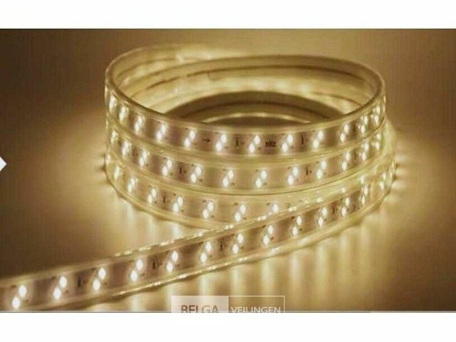 Led strip 25m – wit & warm wit – ip65 waterdicht (x2) - afbeelding 4 van  6