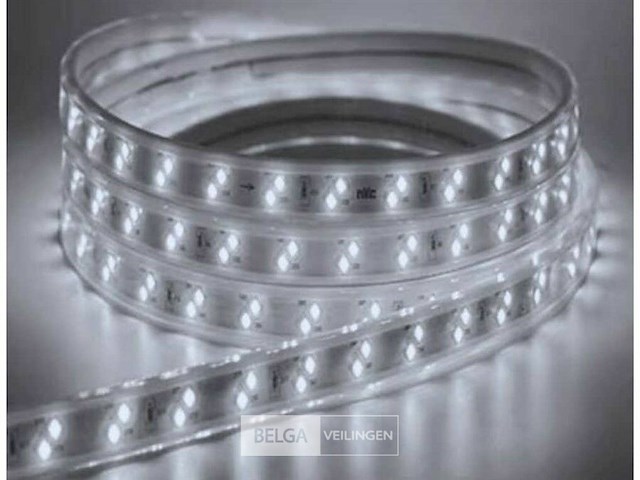 Led strip 25m – wit & warm wit – ip65 waterdicht (x2) - afbeelding 3 van  5