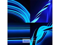 Led strip neon waterdicht 50m - blauw - ip65 waterdicht (x2) - afbeelding 5 van  6