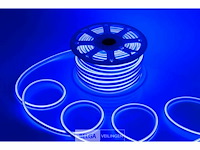 Led strip neon waterdicht 50m – blauw – ip65 waterdicht (x2) - afbeelding 1 van  6