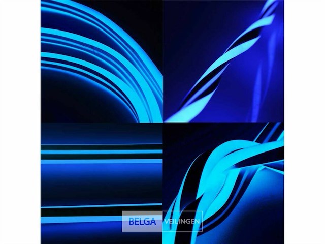 Led strip neon waterdicht 50m – blauw – ip65 waterdicht (x2) - afbeelding 5 van  6