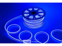 Led strip neon waterdicht 50m – blauw – ip65 waterdicht (x2) - afbeelding 2 van  6