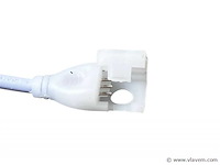 Led-stripconnector in twee kleuren – zonder lassen – hoge kwaliteit (x10) - afbeelding 2 van  2