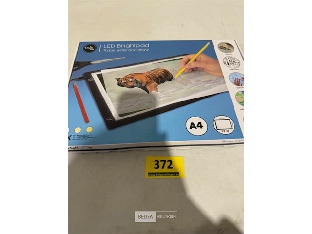 Led tekenbord formaat a4 3 lichtniveaus - afbeelding 1 van  3